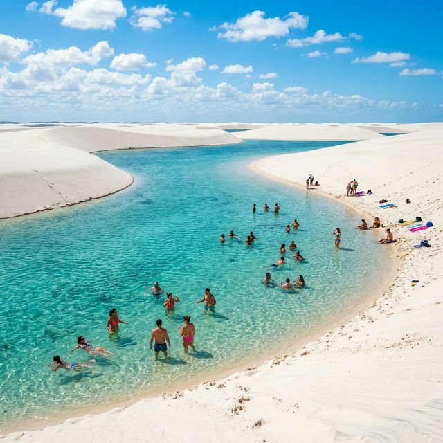 Passeio Lagoa Azul — Lençóis Maranhenses